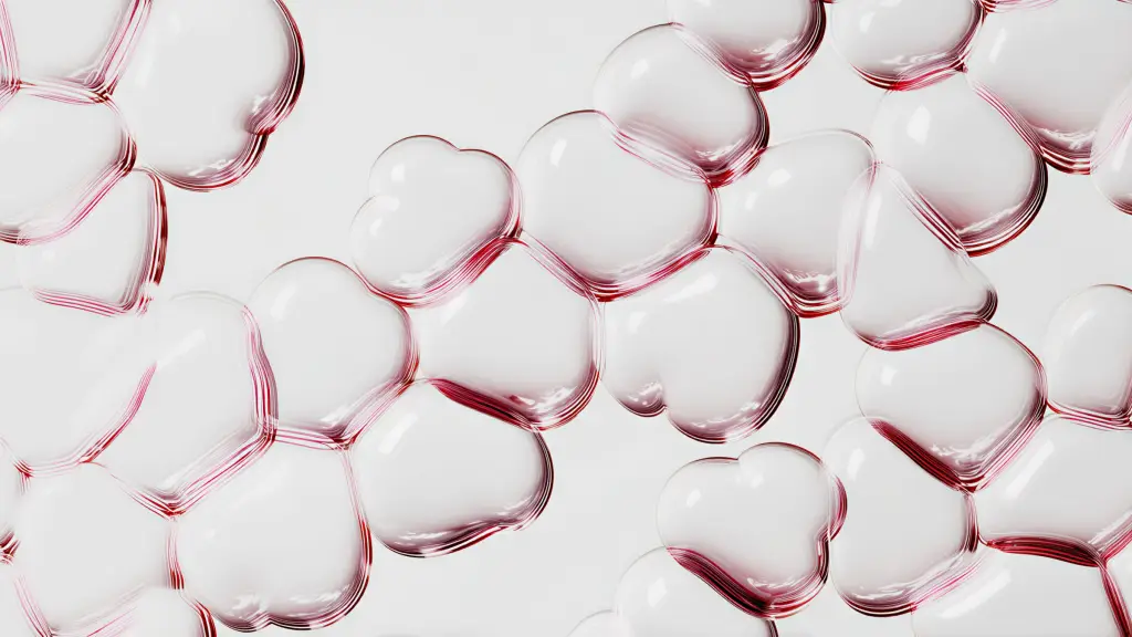 Fluid hearts to represent opening up your relationship