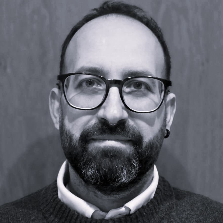 B&W photo of Álvaro, Counsellor (in training)
