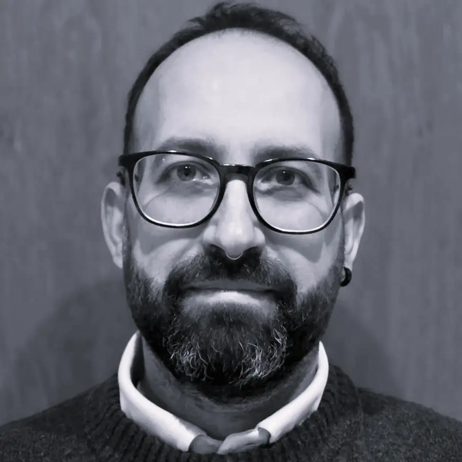 B&W photo of Álvaro, Counsellor (in training)